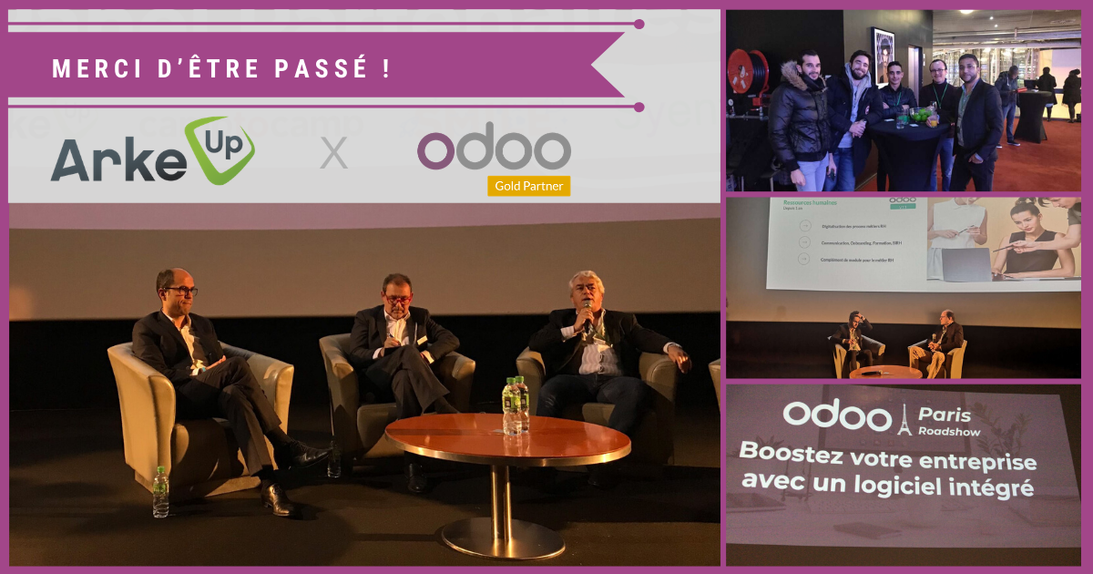 Arkeup Odoo Tour 2019 Paris - Arkeup